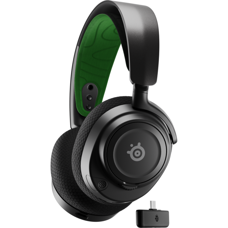 SteelSeries Arctis Nova 7X Trådløs Kablet Høretelefoner Sort SteelSeries Arctis Nova 7X Trådløs Kablet Høretelefoner Sort